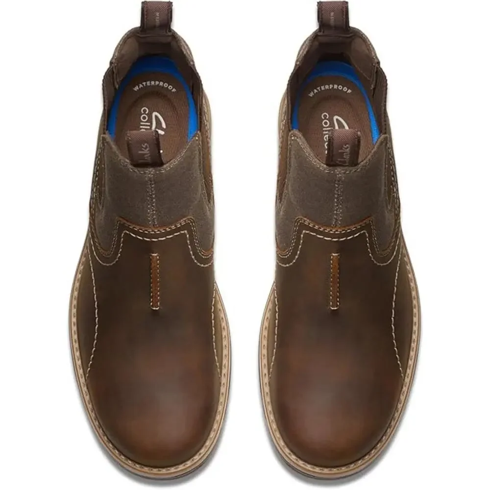 Clarks Men's Morris Easy Waterproof Ankle‎ Boot, Beeswax Leather, 9.5
